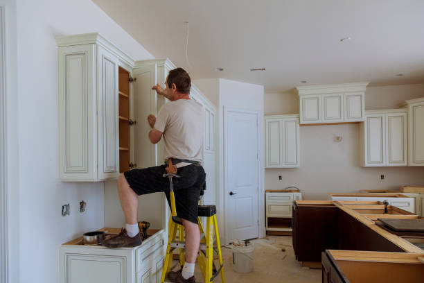 Open concept kitchen conversion in Georgetown by JMT Kitchen Cabinet