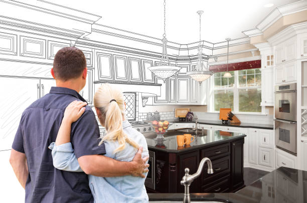 Load-bearing wall removal in Georgetown by JMT Kitchen Cabinet